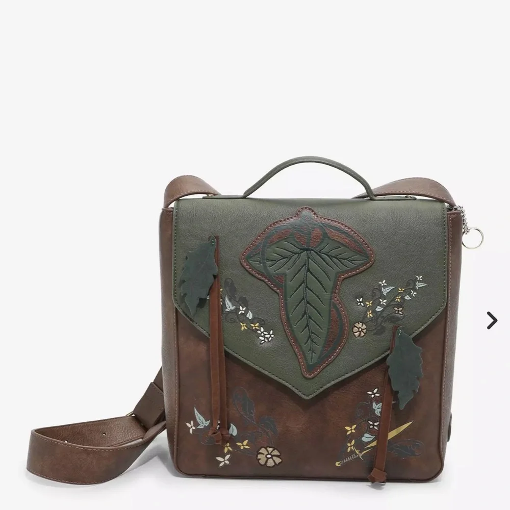 Her Universe The Lord Of The Rings Lorien Leaf Messenger
Bag - Picture 1 of 7